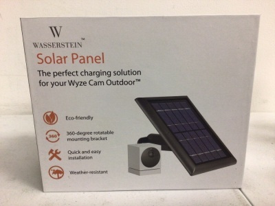 Solar Panel for Wyze Cam Outdoor, Appears New, Sold as is