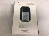 Solar Charger for Ring Video Doorbell 1, Appears New, Sold as is