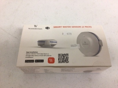 Smart Water Sensor 2 Pack, Appears New, Sold as is
