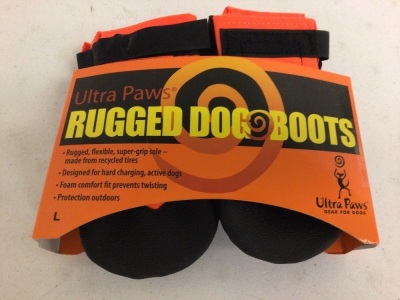 Rugged Dog Boots, L, E-Commerce Return, Sold as is