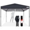 One-Person Setup Instant Pop Up Canopy w/ Wheeled Bag, 10x10ft&nbsp;