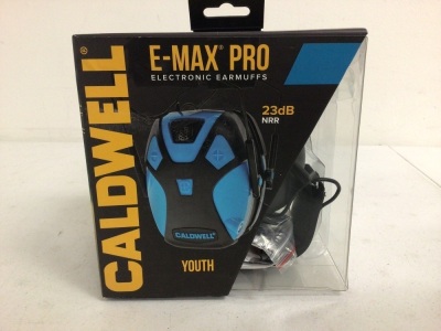 Caldwell Youth Electronic Earmuffs, E-Commerce Return, Sold as is