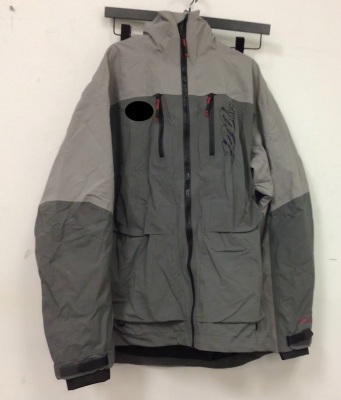 Mens 100mph Rain Jacket, L, E-Commerce Return, Sold as is