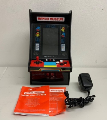 My Arcade Namco Museum Mini Player 10" Collectible Retro Arcade Machine 20 Games, Appears New, Works