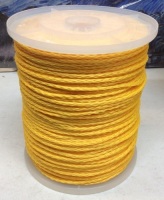 SGT KNOTS Lightweight Hollow Braid Polypropylene Rope, 3/16" x 1000', Yellow - Appears New&nbsp;