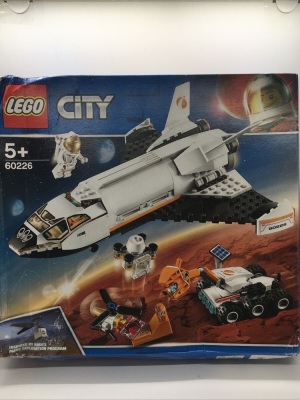 Lego City Mars Research Shuttle 60226, New/Unopened, Box is beat up