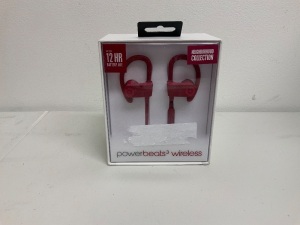 Powerbeats 3 Wireless, Brick Red, New/Unopened