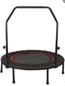 Small Folding Trampoline, Appears New, Style/Color May Vary from Photo, Sold as is 