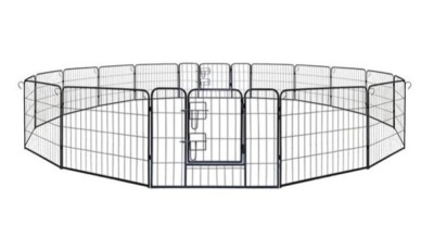 Tooca 32" 16 Panel Dog Fence, Appears New, Sold as is