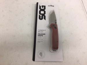 SOG Folding Knife, E-Commerce Return, Sold as is