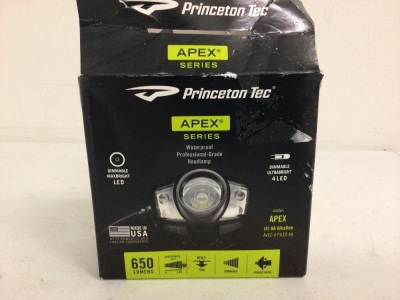 Princeton Tec Headlamp, E-Commerce Return, Untested, Sold as is