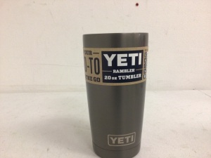 Yeti 20oz. Tumbler, New w/ Missing Lid, Sold as is