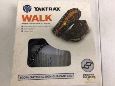 YakTrax Walk, M, E-Commerce Return, Sold as is