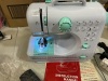 6V Portable Foot Pedal Sewing Machine w/ 12 Stitch Patterns - 3