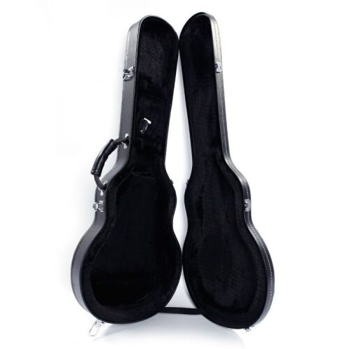 Glarry Economical Electric Guitar Arched Hard Shell Case For LP Style