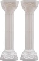 Decorative Roman Column Stands 34.65", 2 Pack