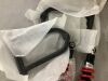 Suspension Swing Arm Assembly Metal Upper/Lower Steering Knuckle Spindle Suspension+Shock for ATV Go Kart 340mm - 5
