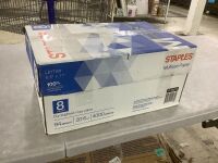 Staples 8.5" x 11" Multipurpose Paper 20lb 94 Brightness, 4000 Sheets