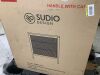 SUDIO Emma 30 in. W Bath Vanity in Taupe with Engineered Stone Top in Arabescato with White Sink - 5