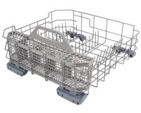 Dishwasher Lower Rack Assembly & Silverware Basket Compatible with GE Dishwashers