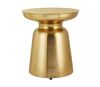 Home Decorators Collection Round Gold Metal Accent Table (16.5 in. W x 17.75 in. H)