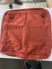 Outdoor Deep Seat Cushion Set, Ruby Red, Set of 2 & (2) Throw Pillows - 4