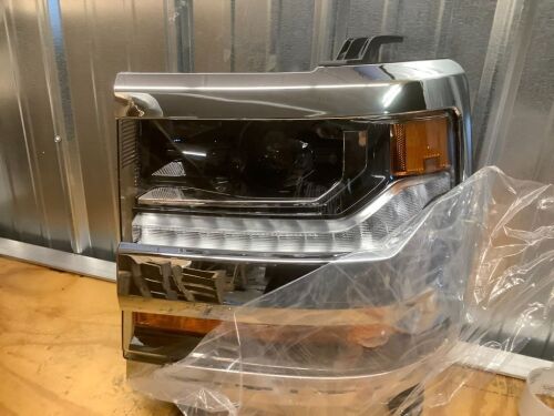 LH Driver HID Headlight Chrome