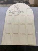 My First Year Baby Photo Board