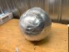 30 cm/12 inch Diameter Gazing Globe Mirror Ball,Silver Stainless Steel Polished Reflective Smooth Garden Sphere,Colorful and Shiny Addition to Any Garden or Home - 2