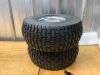 2-Pack 15x6.00-6 Tire and Wheel Assembly, Replacement Riding Lawn Mower Front Tires