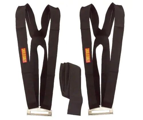 ShoulderDolly 12 ft L x 5 in. W Moving Straps for items up to 800 Lb & Accessory Hooks