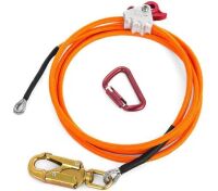 VEVOR 12 ft. Steel Core Flipline with Hook for Fall Protection