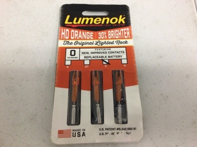 Lumenok Lighted Nock, E-Commerce Return, Sold as is