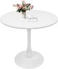 31.5" Tulip Round Dining Table with Pedestal Base