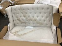 Pier1 Tufted Loveseat - Water Damaged