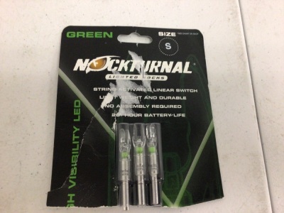 Nockturnal Lighted Nocks, E-Commerce Return, Sold as is