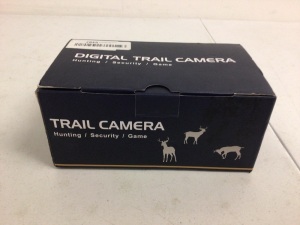 Trail Camera, Appears New, Sold as is