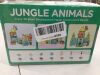 Jungle Animals Magnetic Tiles Set - 3