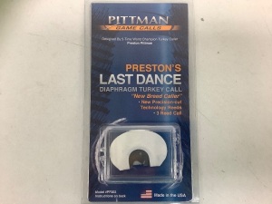 Prestons Last Dance Diaphragm Turkey Call, Appears New 