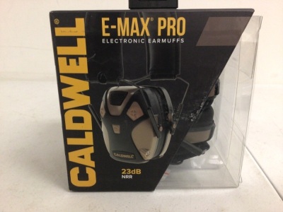 Caldwell Electronic Earmuffs, E-Commerce Return, Sold as is