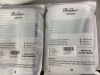 Lot of (4) Hofdeco Premium Coastal Hampton Style Lumbar Pillow Covers, 12" x 20", Blue Stripe & Pillows - 4