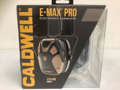 Caldwell E-Max Pro Electronic Earmuffs, Appears New