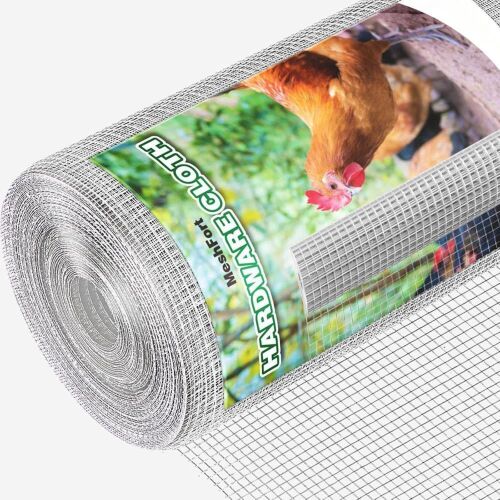 MeshFort Hardware Cloth 1/2 Inch Mesh 48" x 100 ft