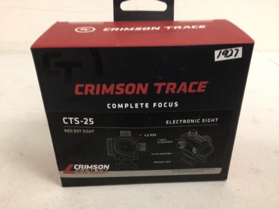 Crimson Trace Electronic Sight, E-Commerce Return, Sold as is