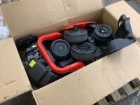 24-Volt Kids Ride On Drift Car Electric Go Kart - For Parts or Repair