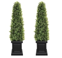 3.5ft Boxwood Outdoor Topiary Set of 2