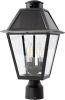 LUTEC Outdoor Solar Lamp Post Light with Motion Sensor