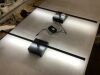 Set of 2 Battery Wall Sconces - 2