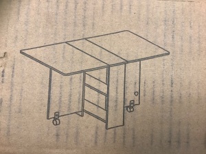 Folding Table, E-Comm Return