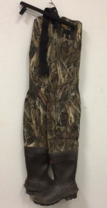 Mens Waist High Waders, 10R, E-Commerce Return, Sold as is